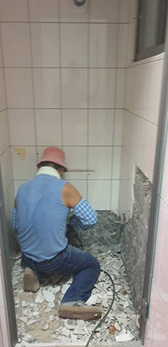 台北廁所拆除